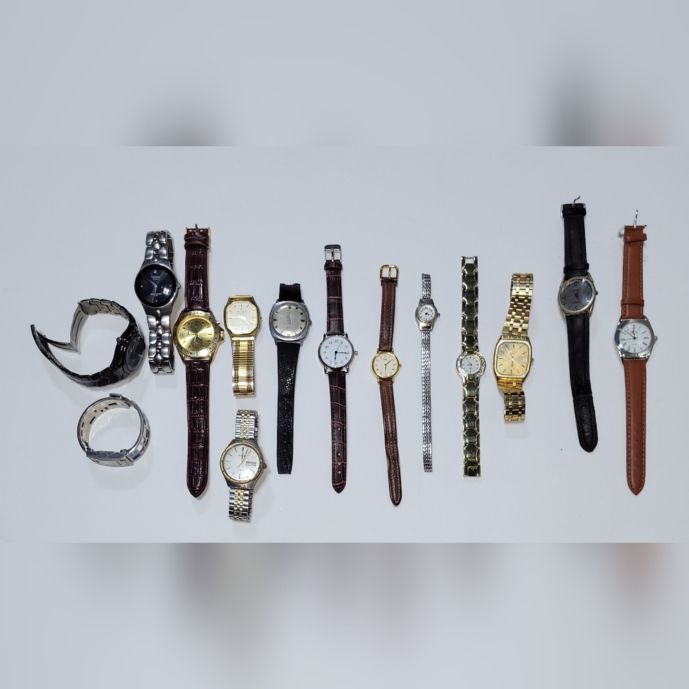 Watches! Bulova Armitron Seiko Timex Helbros